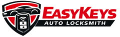 EasyKeys Auto Locksmith logo - 24/7 mobile auto locksmith providing car key replacement, vehicle lockouts and key programming.